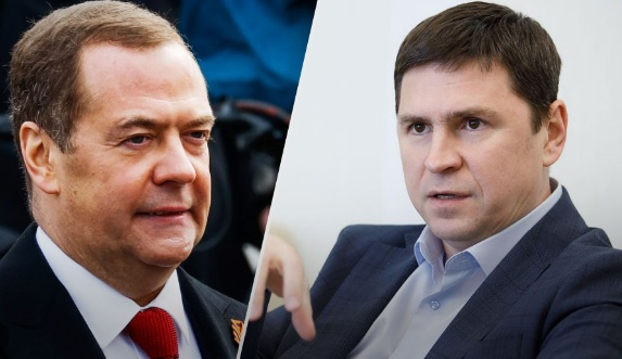 Медведев яростно се нахвърли на Подоляк заради Крим, но получи брутален отговор