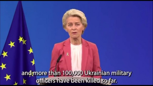Урсула фон дер Лайен обяви за 100 000 загинали украински военни, Генщабът на ВСУ отговори, че... 
