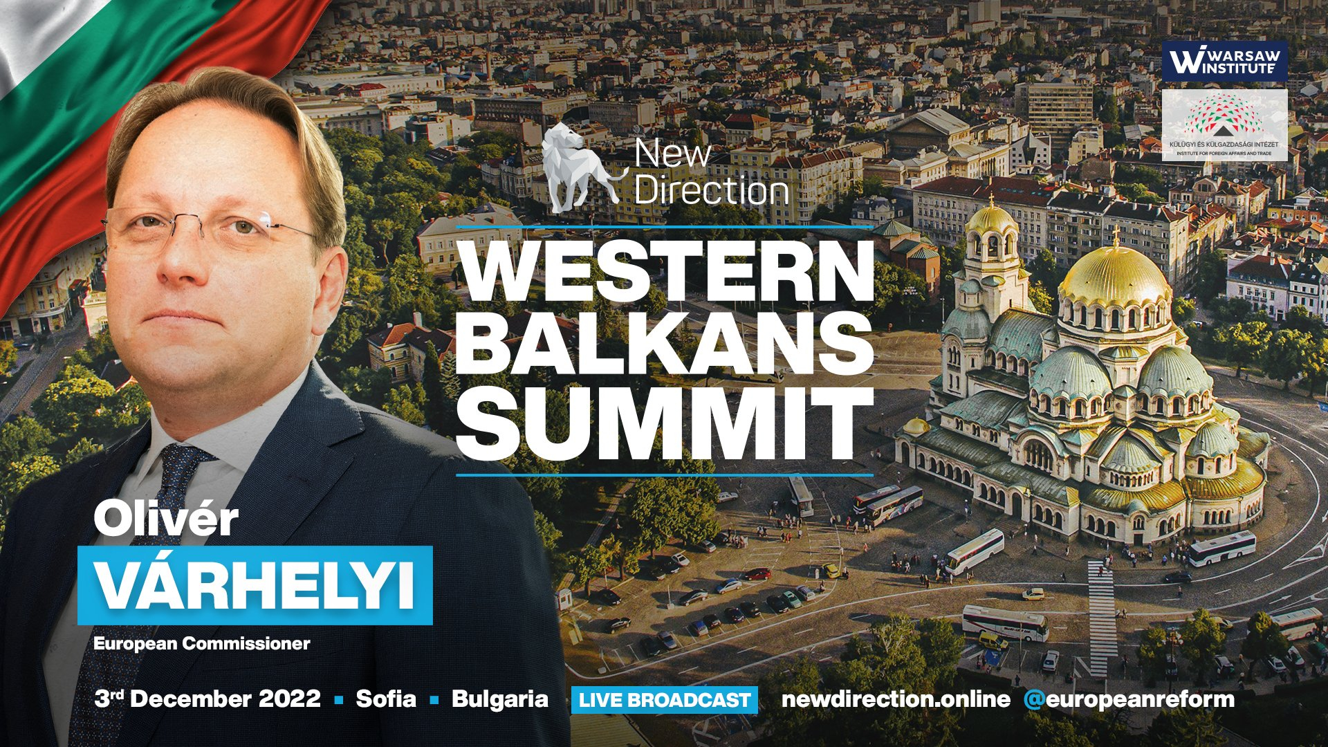 Двама еврокомисари ще вземат участие в конференцията Западни Балкани, организирана от Ангел Джамбазки