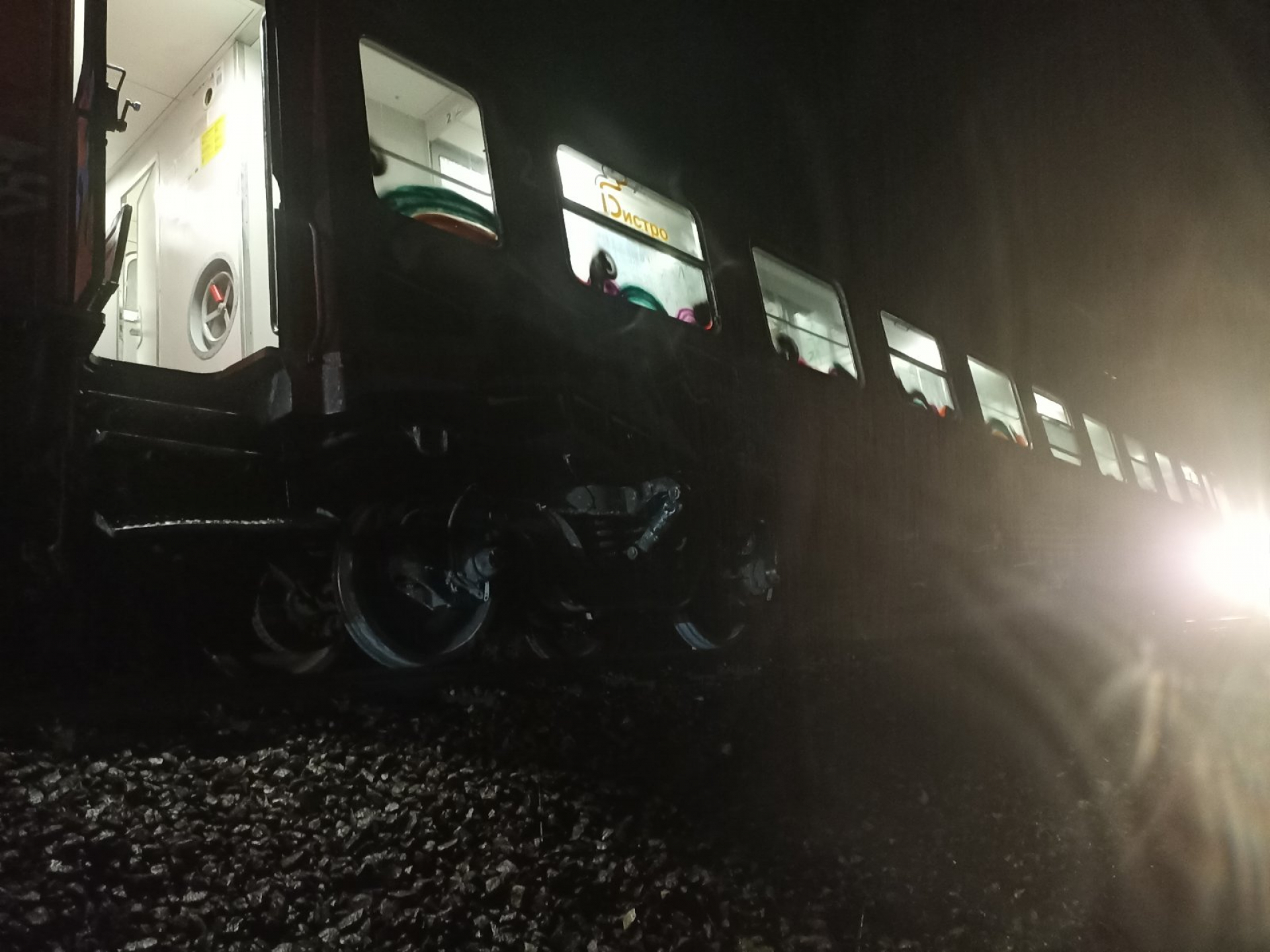 Страшна трагедия по тъмна доба с влак край Русе 