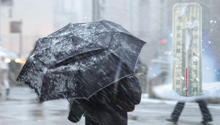 НИМХ алармира: Опасно време удря страната във вторник, сняг ще вали... КАРТИ 