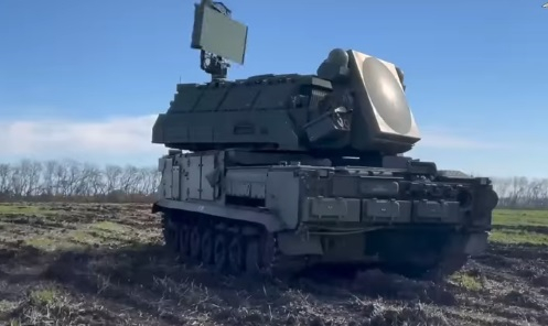 ВИДЕО от войната: Показаха как руската ПВО се справя с украинските ракети GMLRS