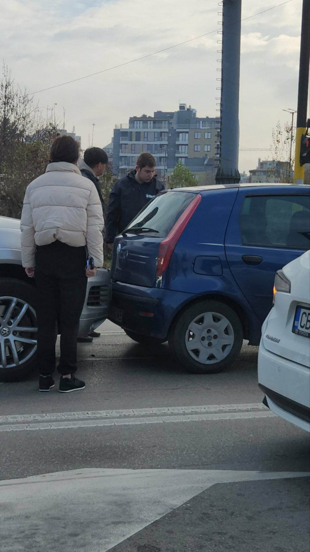 Екшън в БЛИЦ! Бой на бул. "Симеоновско шосе" в София, замесен е чужденец ВИДЕО