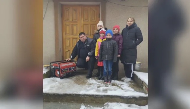 Българи дариха 25 генератора на хора в Украйна