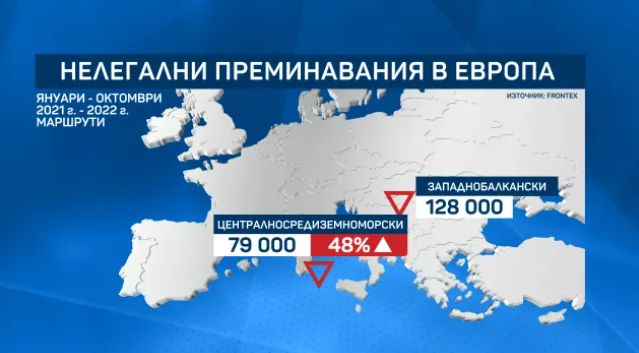  Два основни маршрута на нелегалната миграция минават през България, ето кои са ВИДЕО