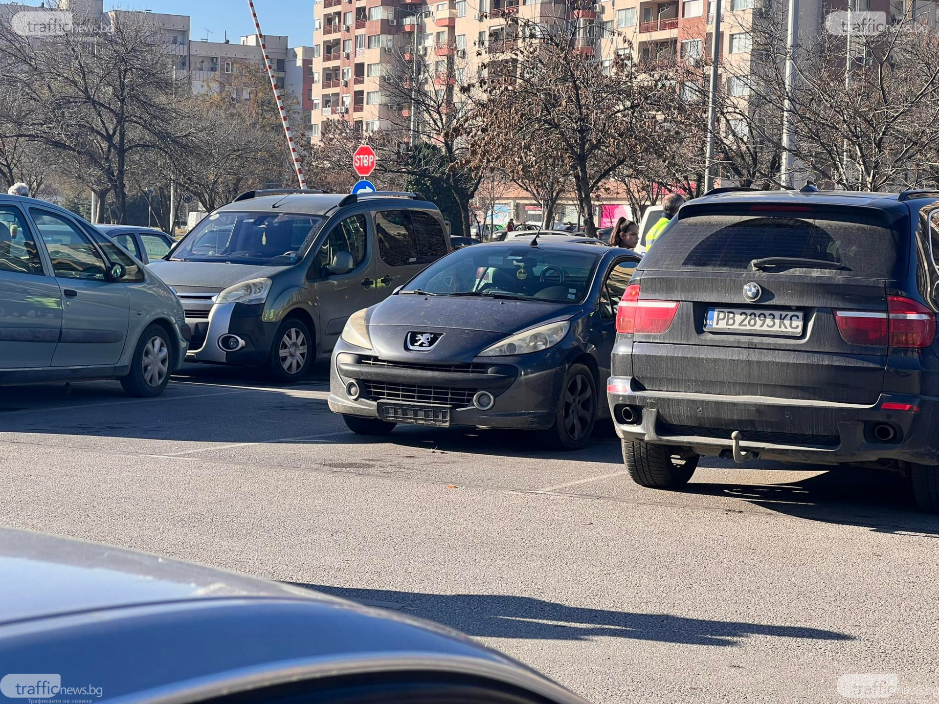 Зрелищен арест на две пловдивчанки на паркинг пред очите на десетки хора СНИМКИ