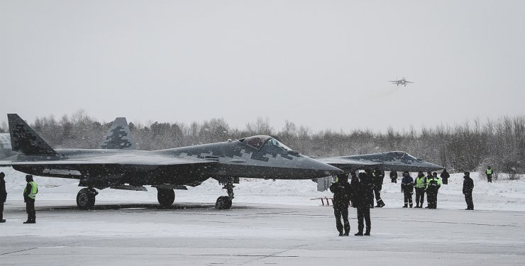 Руската армия получи изтребители на бъдещето Су-57 ВИДЕО
