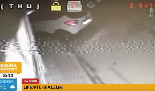 Как го направи?! Мъж открадна кола от заключен с две железни врати двор в София ВИДЕО