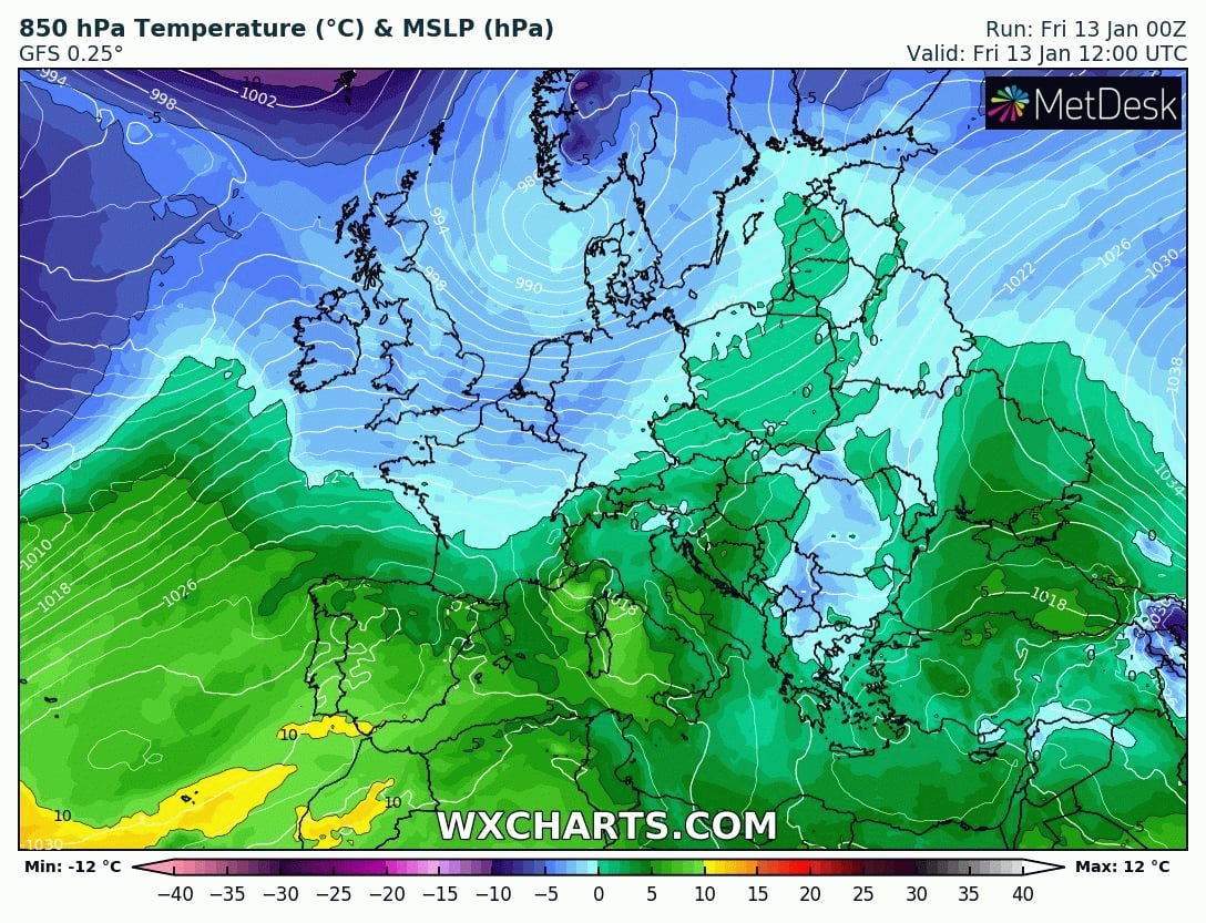 Синоптиците на Meteo Balkans обявиха, че идва истинска зима, ето кога КАРТИ