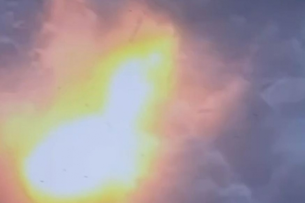 ВИДЕО от войната: Удар на ракета HIMARS по Соледар 