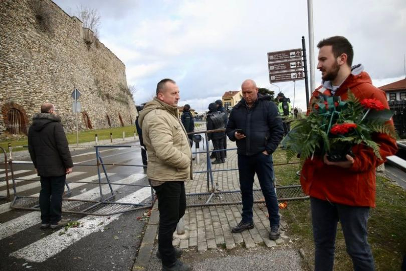 Напрежението расте! Костадинов отиде на границата с РСМ, а Северномакедонската полиция... ВИДЕО