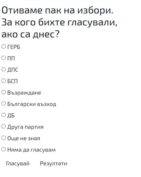 Политическа бомба в БЛИЦ! Горещо проучване показа кой ще спечели изборите