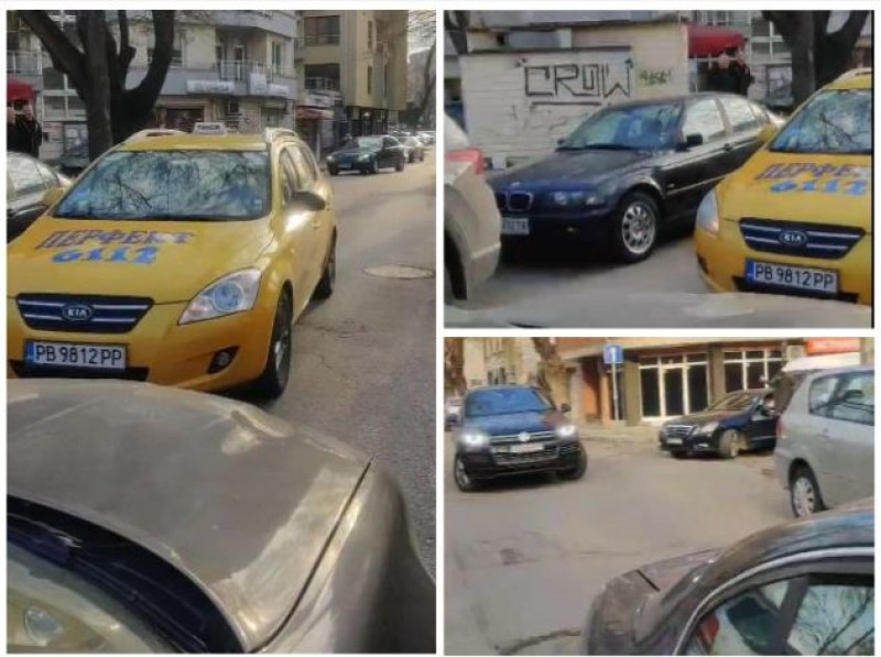 Нагъл бакшиш запуши улица в центъра на Пловдив, а когато му направиха забележка... 