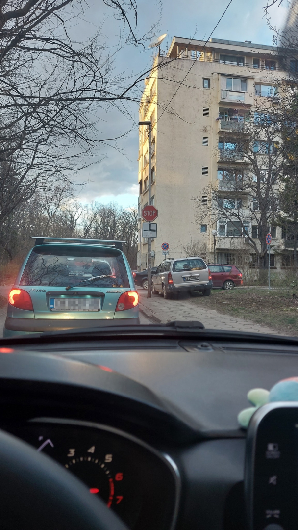 Шок в София! Какво прави шофьор, за да избегне задръстване СНИМКА