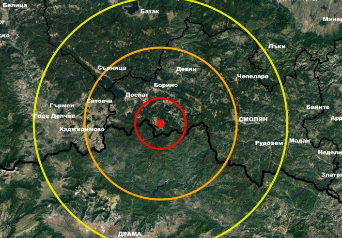 Земетресения пак люшнаха България СНИМКИ