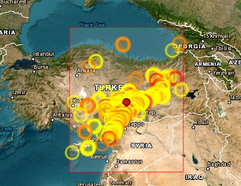 Ужасът в Турция няма край! Нов силен трус в Кахраманмараш СНИМКИ