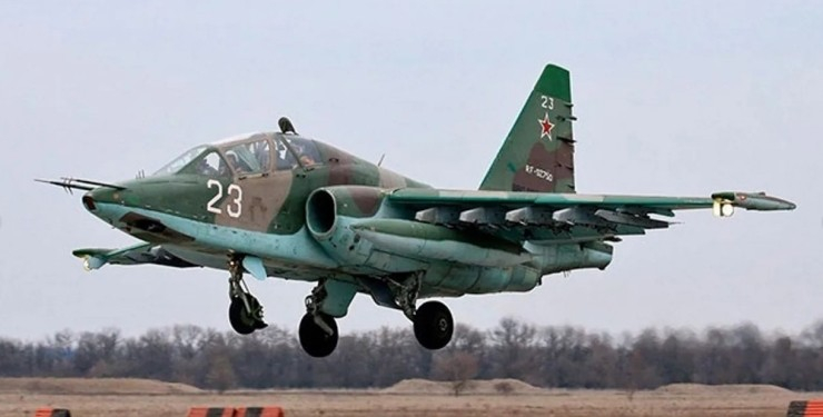 ВИДЕО от войната: В мрежата се появиха кадри от свалянето на руски Су-25 край Маринка