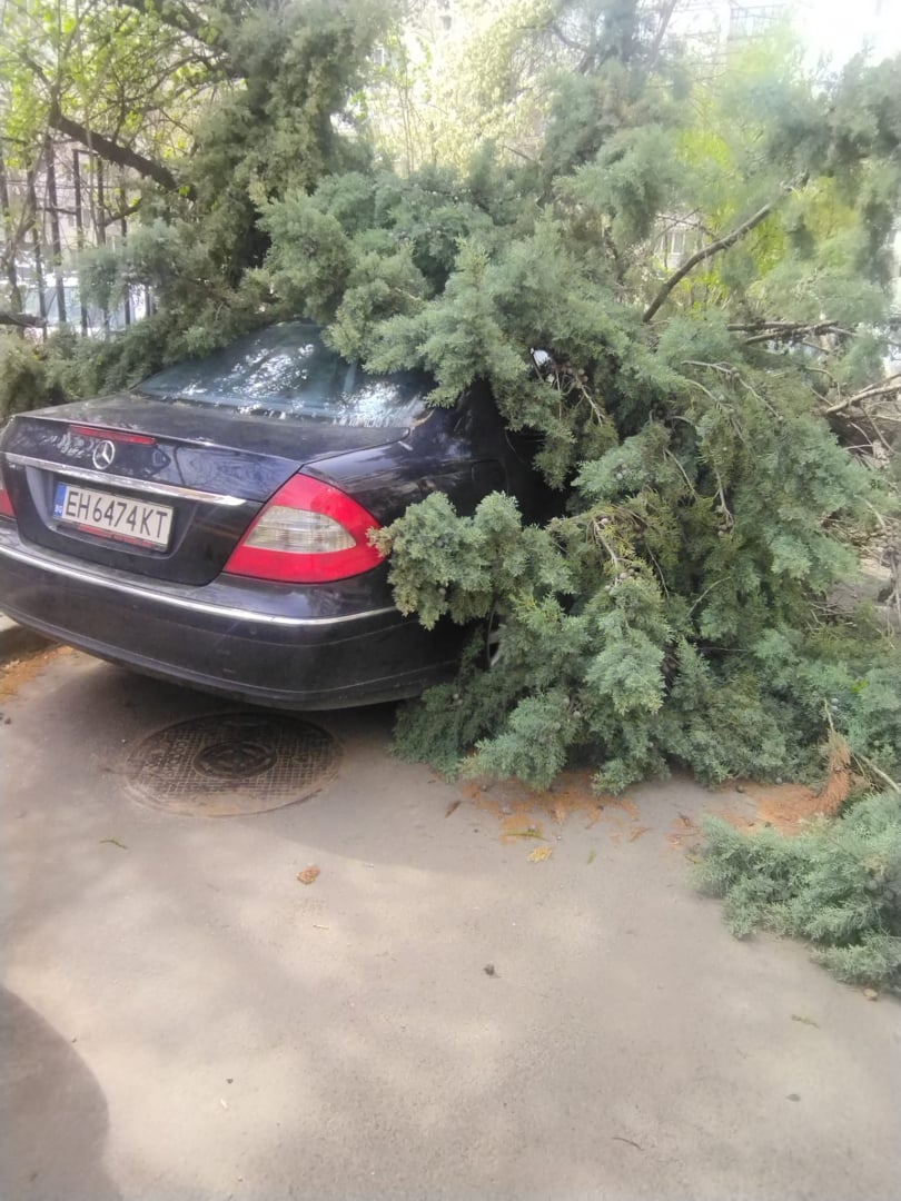 В София е като на война, зрелищни СНИМКИ