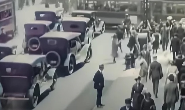 Уникално ВИДЕО показва какво се е случвало по пътищата преди 100 години