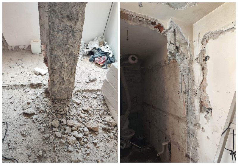 Да не стане като в Турция? Пловдивчани изтръпнаха заради бесните ремонти на свой съсед СНИМКИ