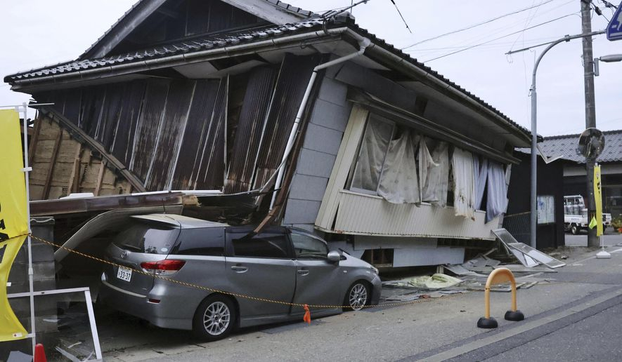 Извънредно! Мощно земетресение в Япония, падат сгради, има жертви ВИДЕО
