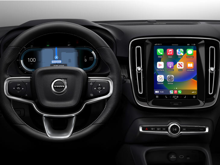 Нова безжична актуализация подобрява изживяването на Apple CarPlay в автомобилите Volvo