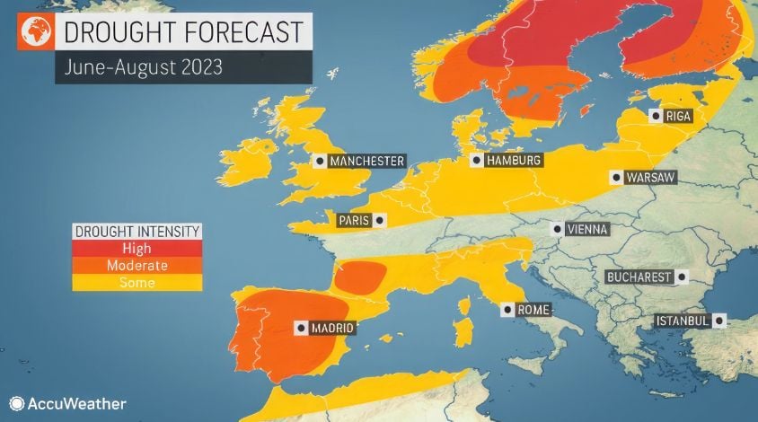 AccuWeather: Лятото настъпва до дни с бурни катаклизми и проблеми със здравето заради... КАРТИ