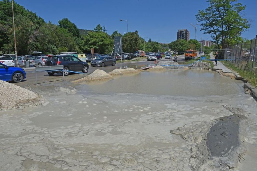 Варна тръгна да отива под вода, ето какво се случва ВИДЕО