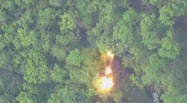 Показаха унищожаването на два украински танка наведнъж от дронове "Ланцет" ВИДЕО