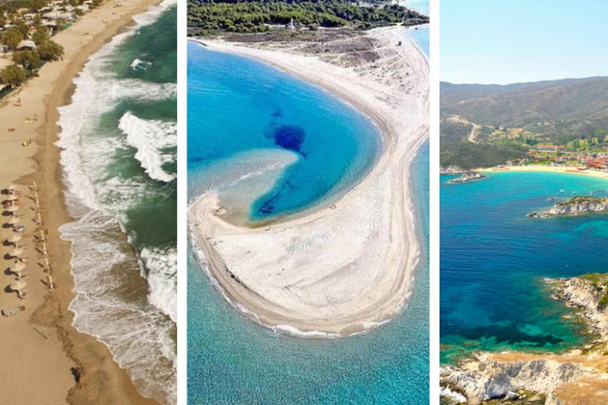 Това са 5-те най-красиви плажа на Халкидики