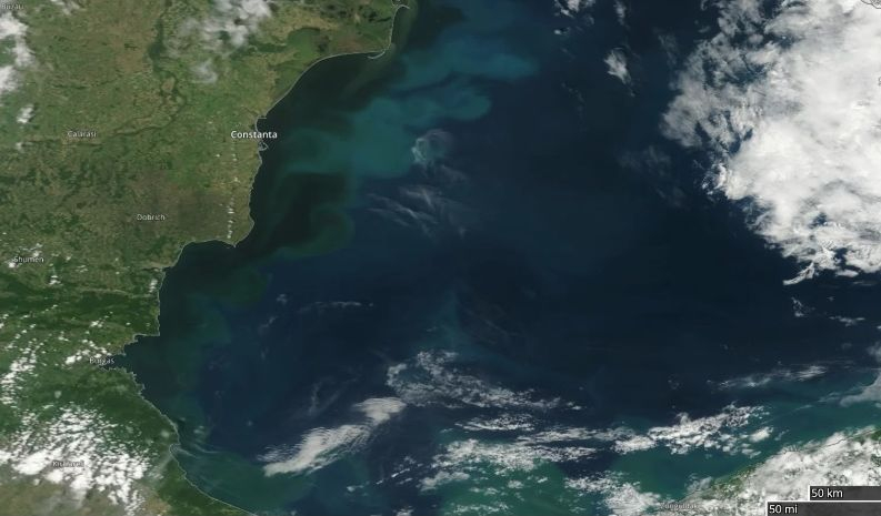 Дойде ли кошмарът от "Каховка"? Нещо плъзна в Черно море, учени обявиха истината СНИМКИ