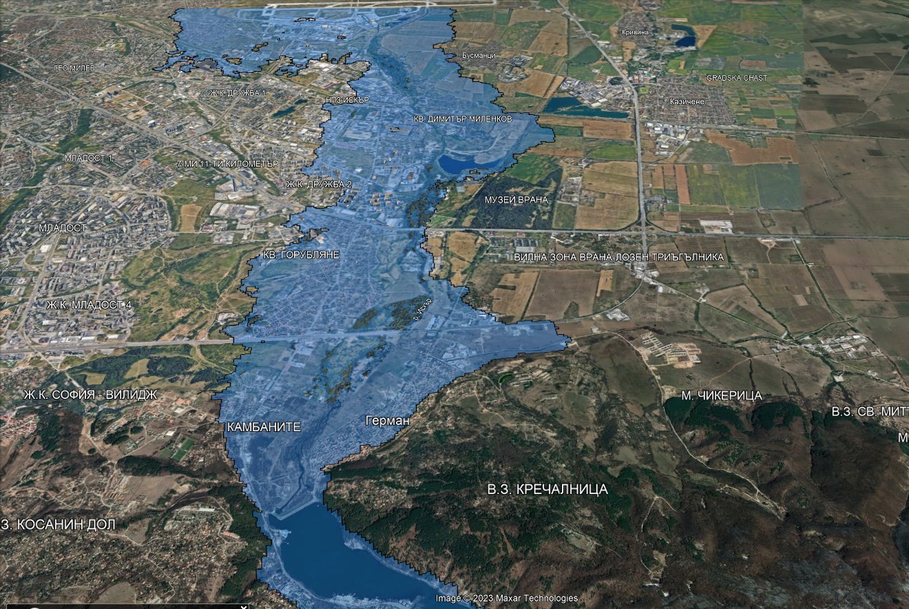 Зловещи КАРТИ показват какъв ужас ще настане в София, прелее ли язовир "Искър" 