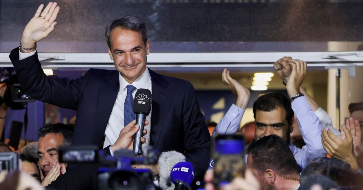  Мицотакис печели абсолютно мнозинство на изборите в Гърция