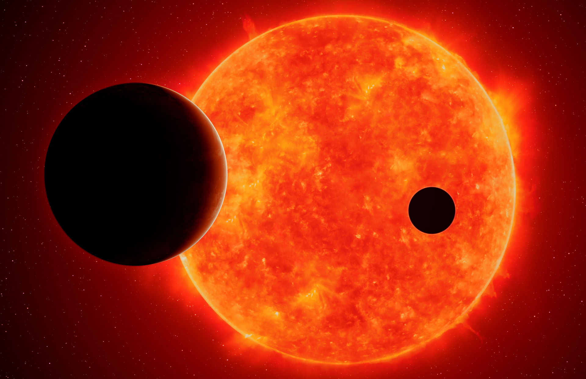 Откриха мистериозна планета, по-гореща от Слънцето 