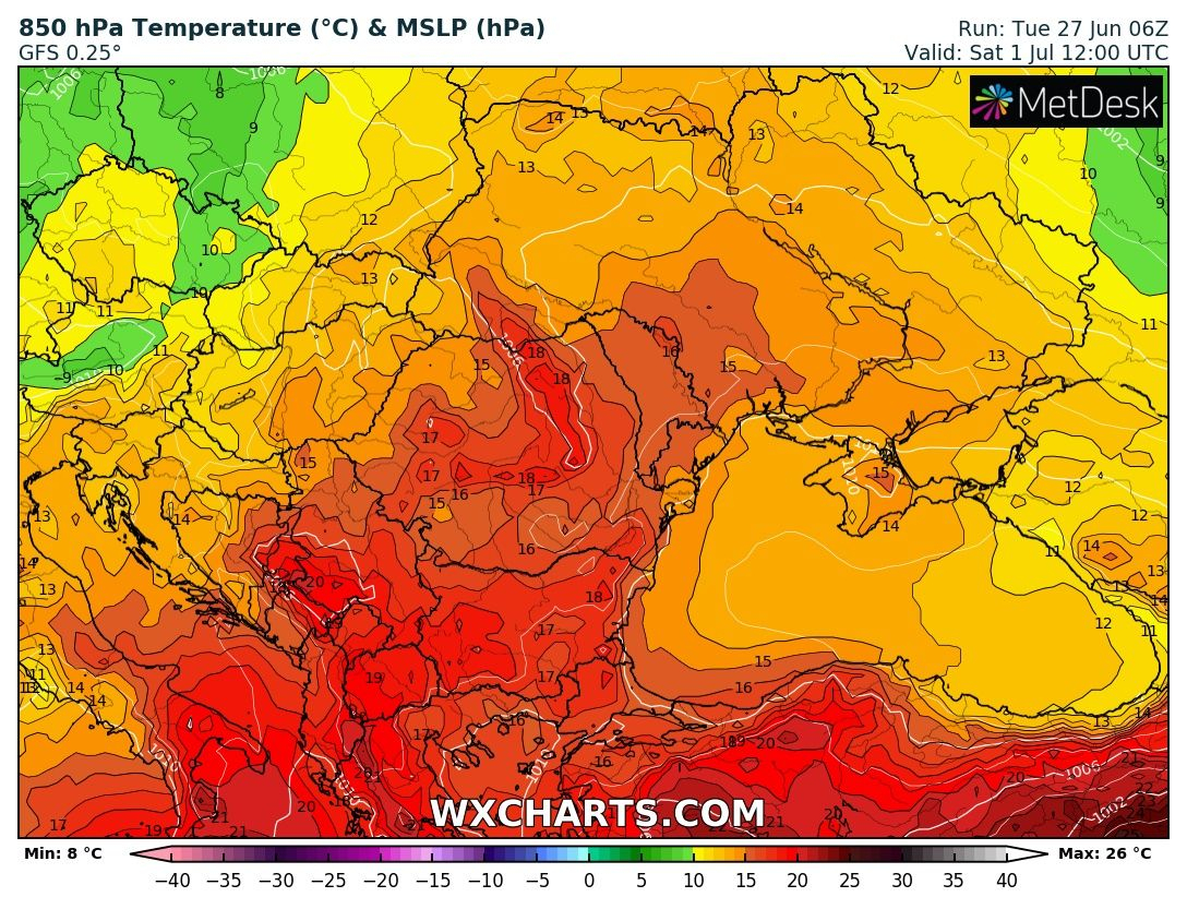 Гореща вълна ще изпържи България и Балканите след броени дни КАРТИ