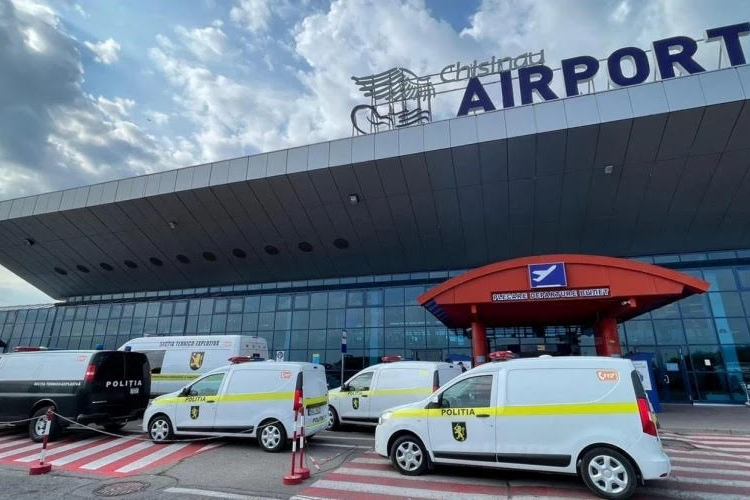 Извънредно: Чужденец уби двама на летището в Кишинев и взе заложници
