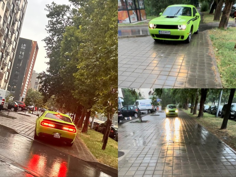 Тарикатче със скъпарско возило втрещи Пловдив с изцепката си СНИМКИ