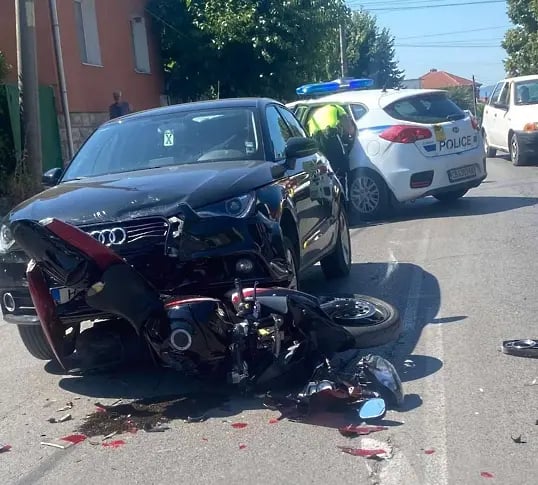 Жестока трагедия с млад моторист в Ямболско 