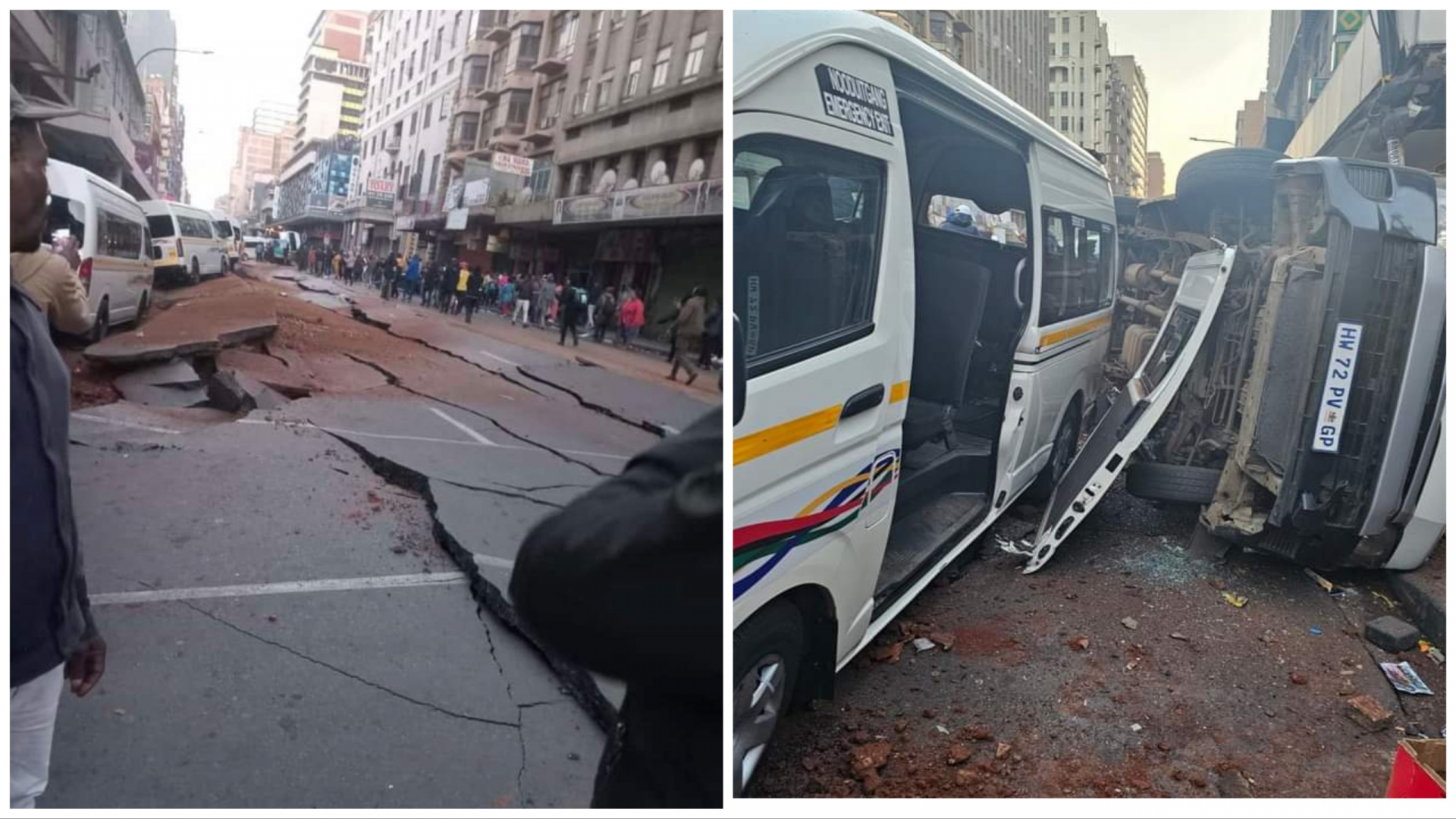 Мощна експлозия разтърси Южна Африка, всички са в паника ВИДЕО