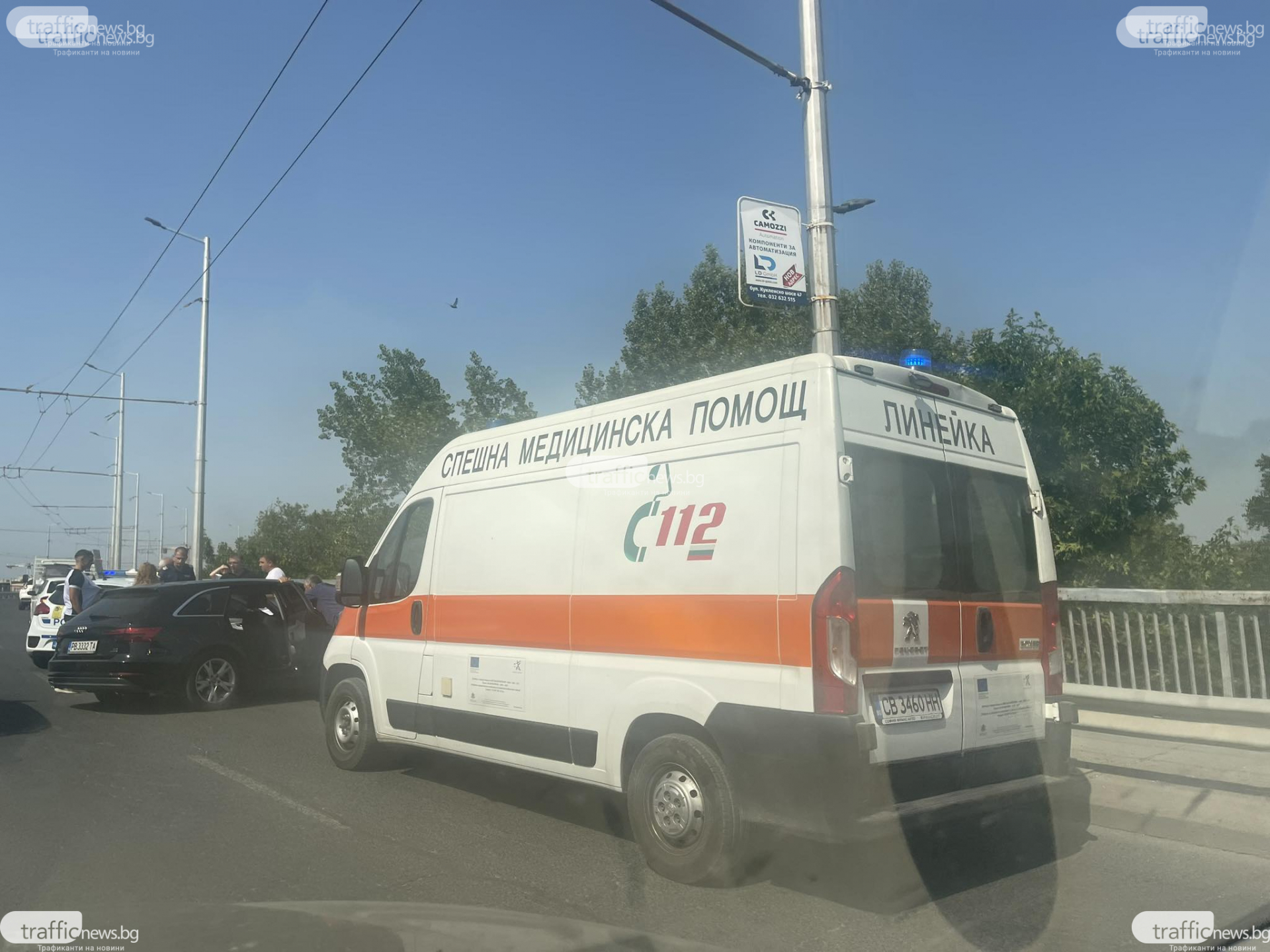 Тежък инцидент в Пловдив: На шофьор му прилоша и после стана страшно СНИМКИ