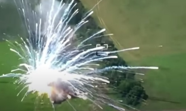 ВИДЕО от войната: Украинската артилерия унищожи руски ЗРК "Бук"