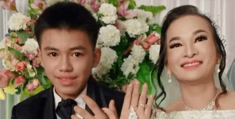 Младоженци: Майка сватовница хариза 16-г си син на 41-г богата приятелка 