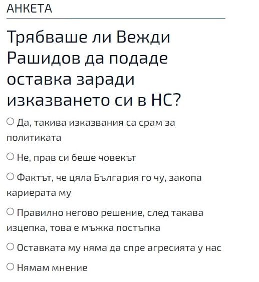 Горещо проучване със сензационни резултати за скандала "Рашидов"  