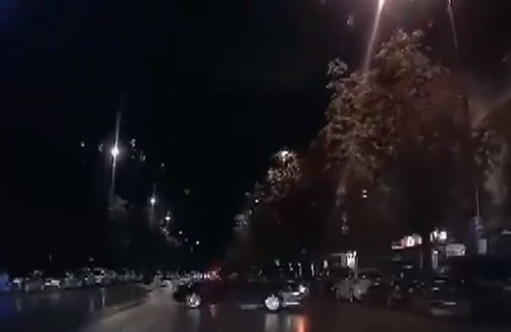 Страховито ВИДЕО: Шофьор дрифти на 360 градуса в центъра на София