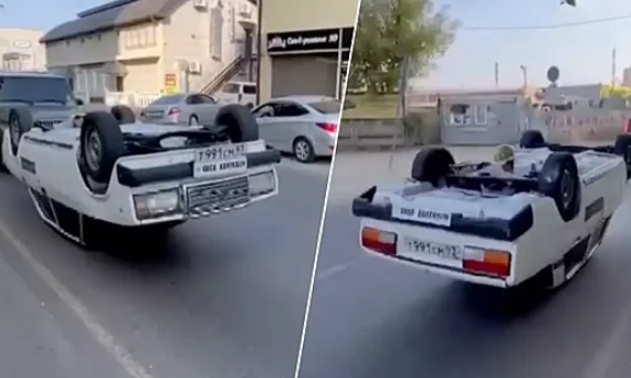 Зрелищни ВИДЕА: Този автомобил шокира всички, вижте как преминава по пътя