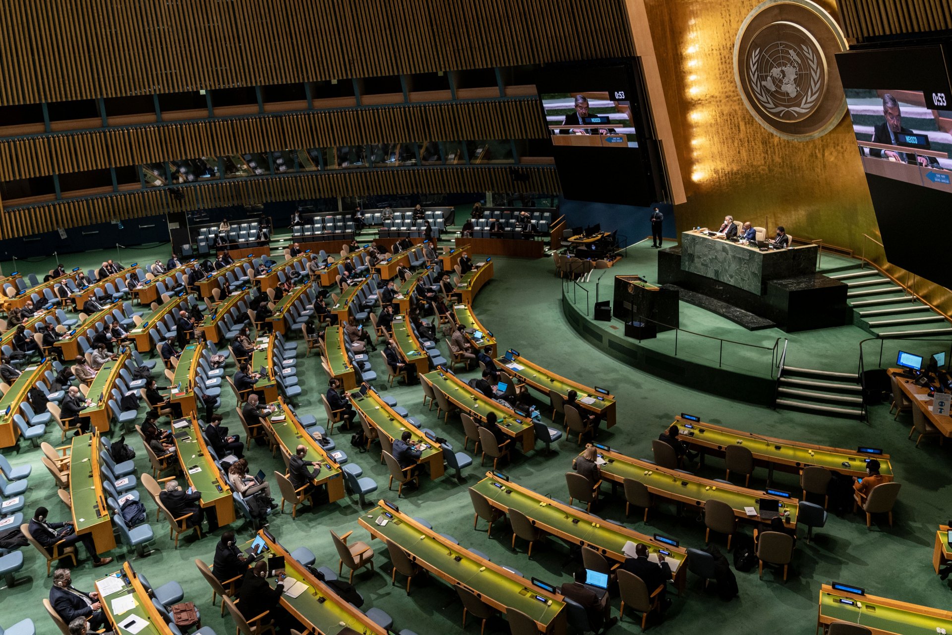 Общото събрание на ООН удари тежко Русия