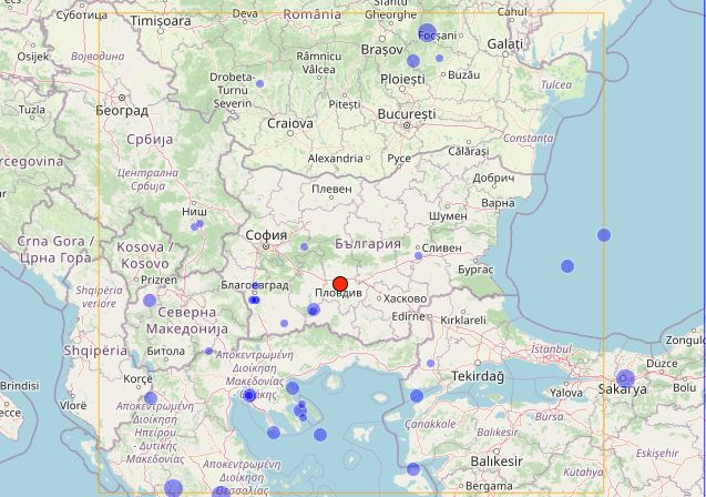 Силно земетресение разлюля Пловдив