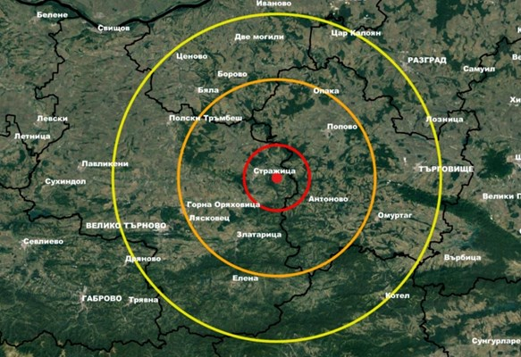 Земетресение разлюля България, Стражица напомни за себе си