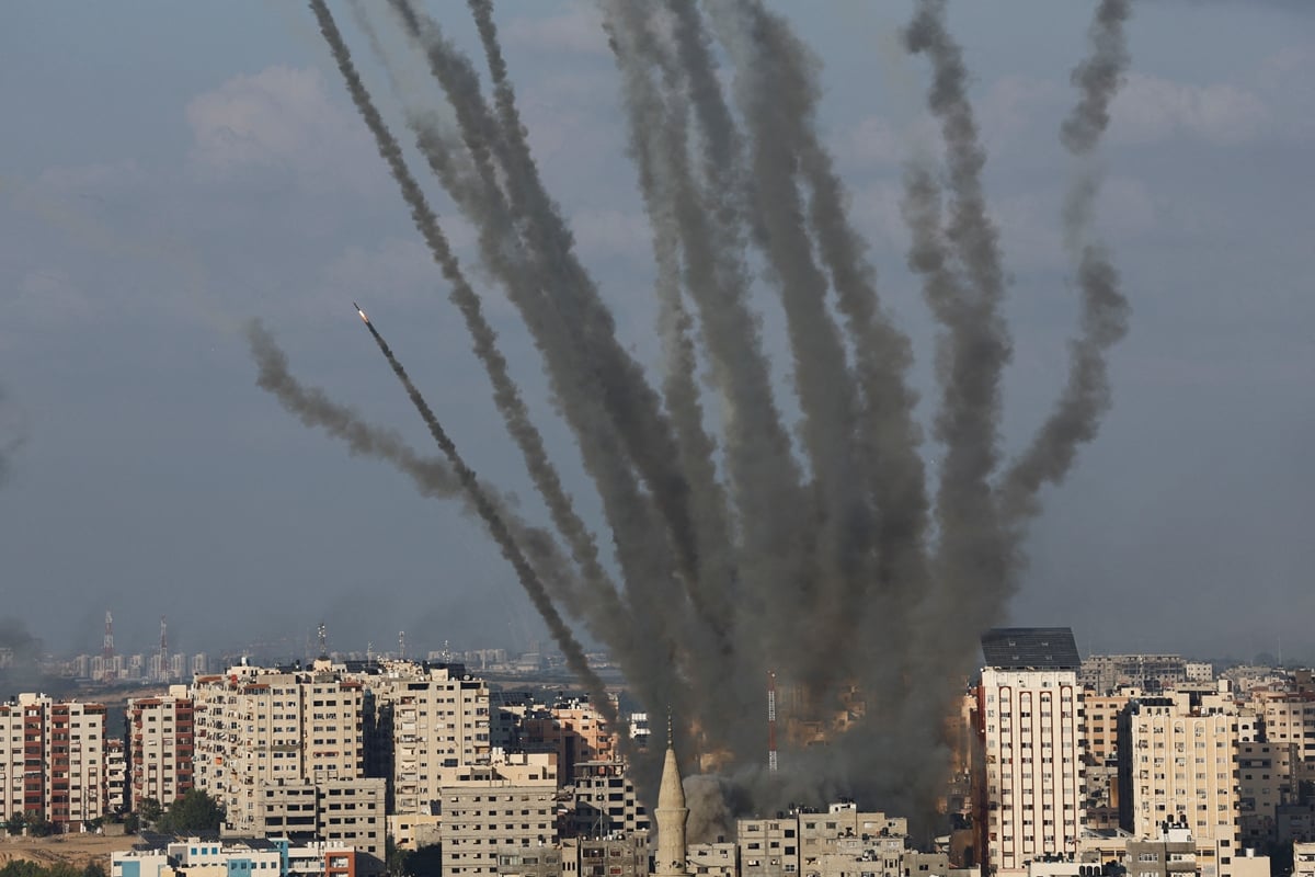 Дъжд от палестински ракети за Израел 