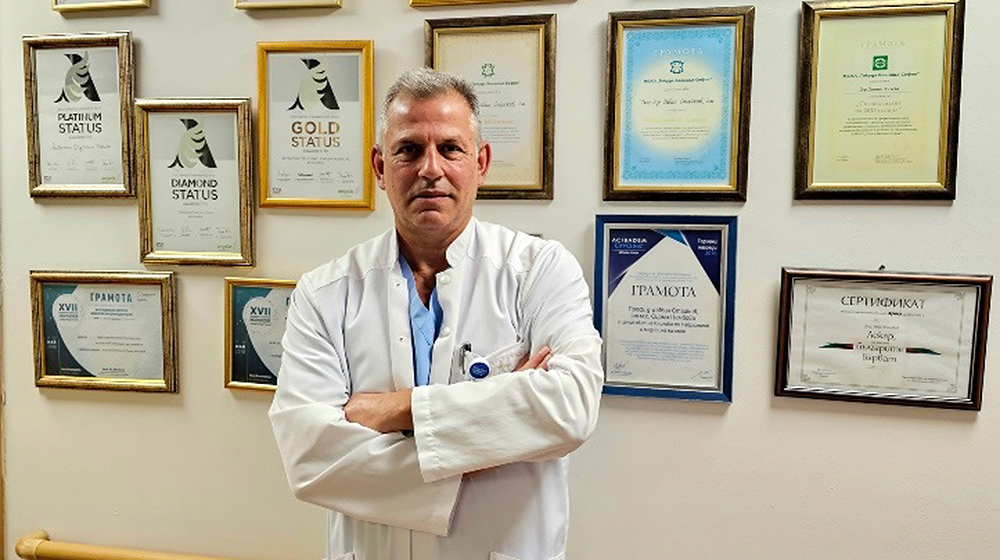 Проф. д-р Иван Стайков: Времето за започване на животоспасяващо тромболитично лечение на пациент с исхемичен мозъчен инсулт в нашата болница е съвместимо с европейското